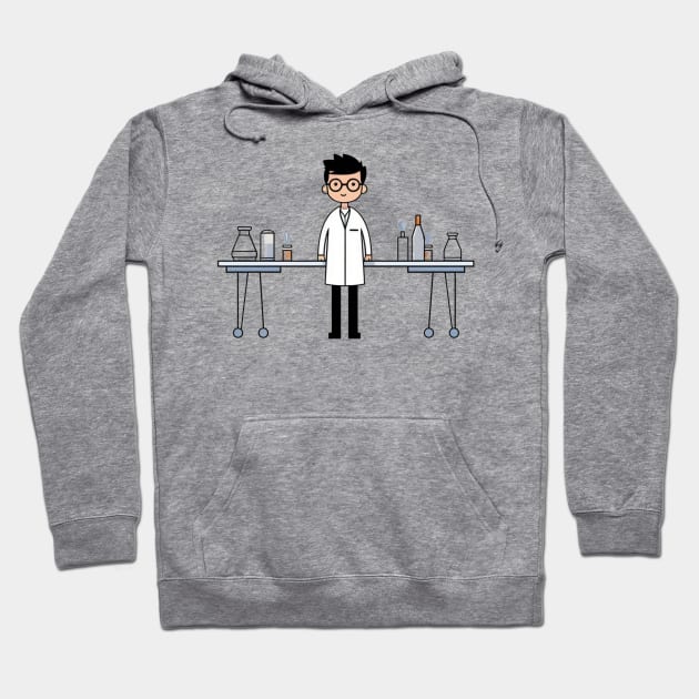 Science Students Unite Hoodie by Liana Campbell